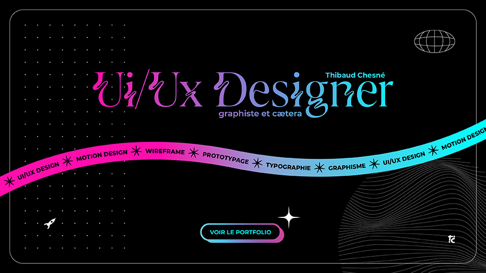 Portfolio UI UX designer